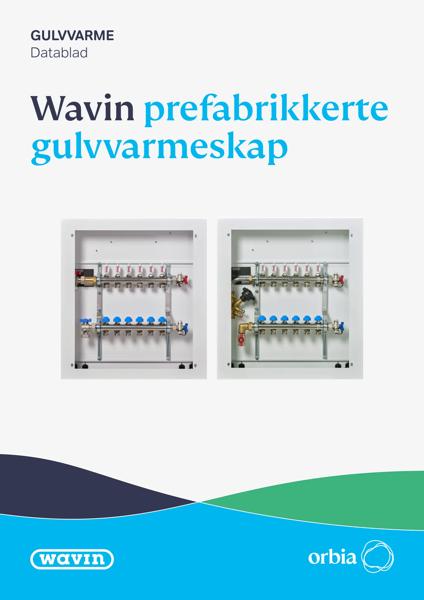 Wavin prefabrikkerte gulvvarmeskap