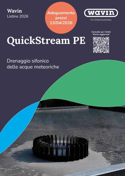 [AGGIORNAMENTO] Listino Prezzi Wavin QuickStream PE 2026