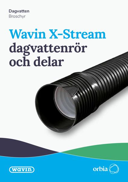 Broschyr X-Stream - dagvattenrör och delar