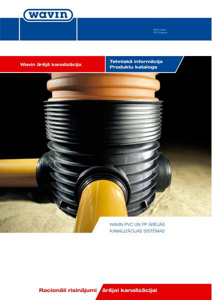 Tehniskā informācija - Wavin ārējā kanalizācija