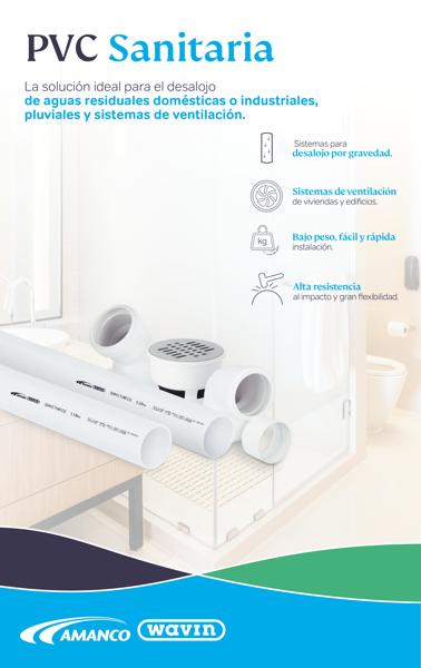 Hoja producto PVC Sanitario