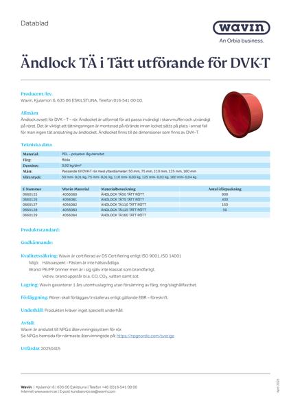 Wavin_Kabeltillbehör_TÄ_Ändlock_täta_DVK T_SE_20250415