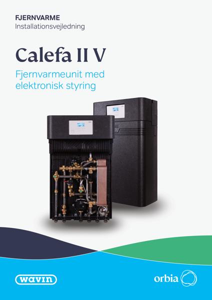 Installationsvejledning - Calefa II V