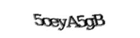 Security check image, please type the characters shown