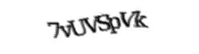 Security check image, please type the characters shown