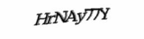 Security check image, please type the characters shown