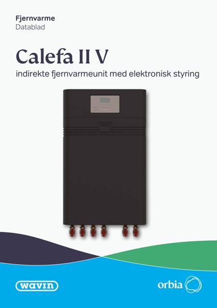 Datablad - Calefa ll V