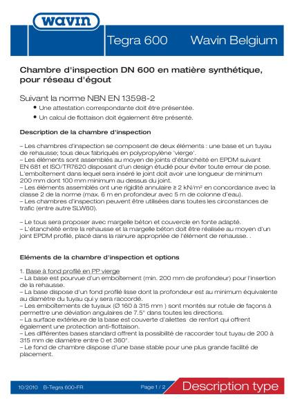 Description types Tegra 600