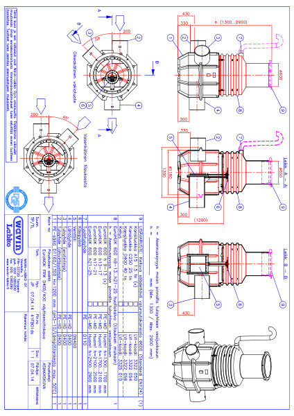 Tuotekuva - EuroNOK FRW D400-400 PDF