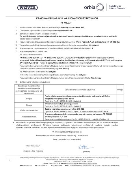 KDWU 052/3 Dwuzłączka rury karbowanej 315