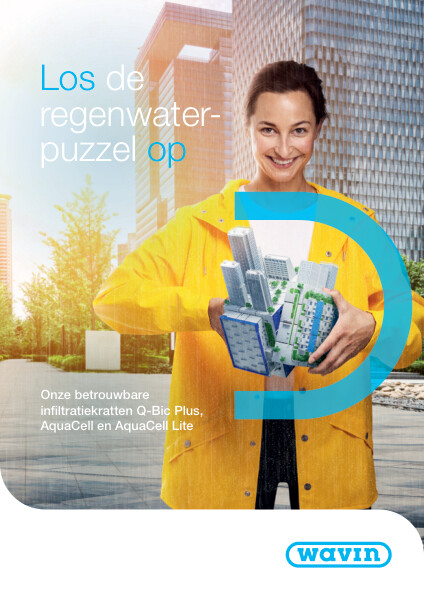 Brochure Los de regenwaterpuzzel op