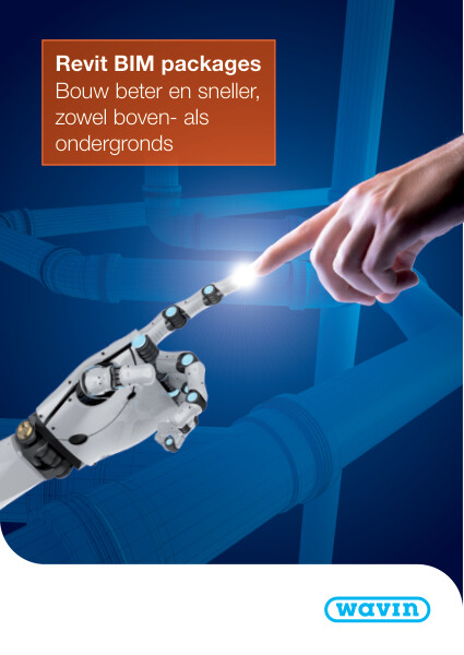 Brochure Revit BIM packages Bouw beter en sneller, zowel boven- als ondergronds