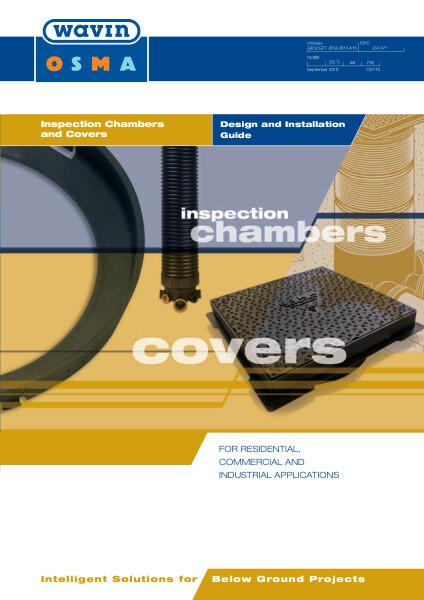 Wavin Osma Inspection Chambers - Product and Installation Manual