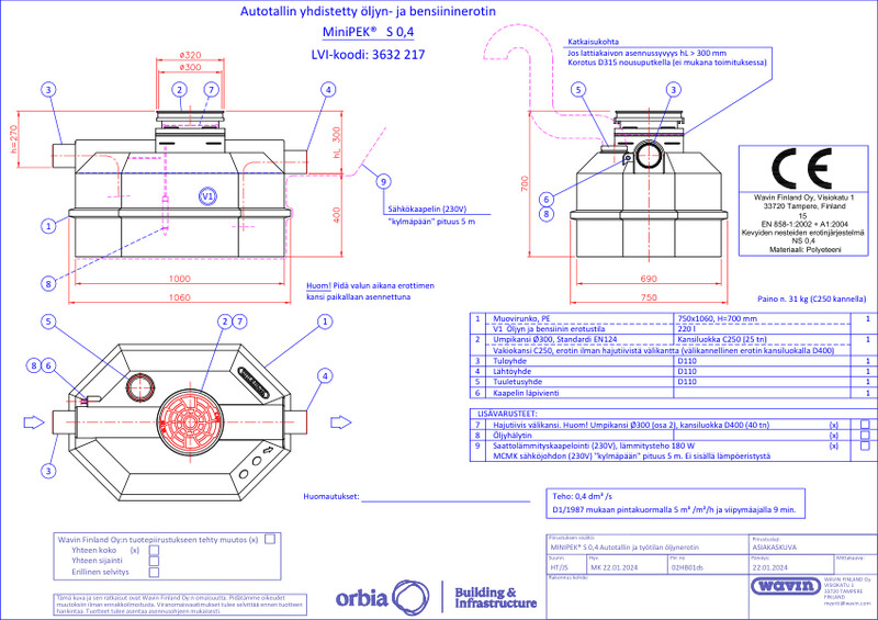 Tuotekuva - MiniPEK S 0,4 PDF