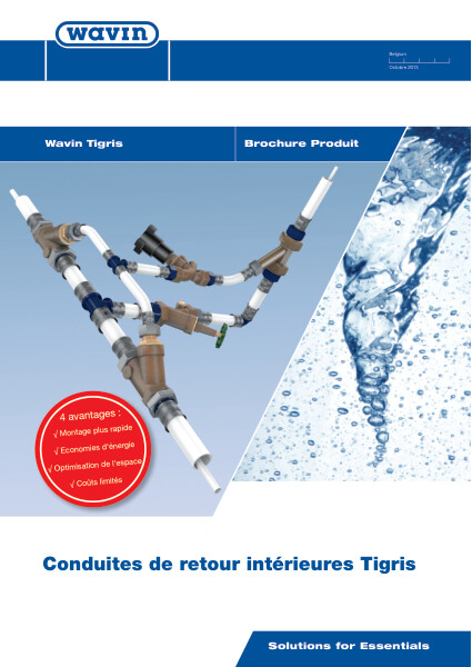 Brochure produit Conduites de retour intérieures Tigris