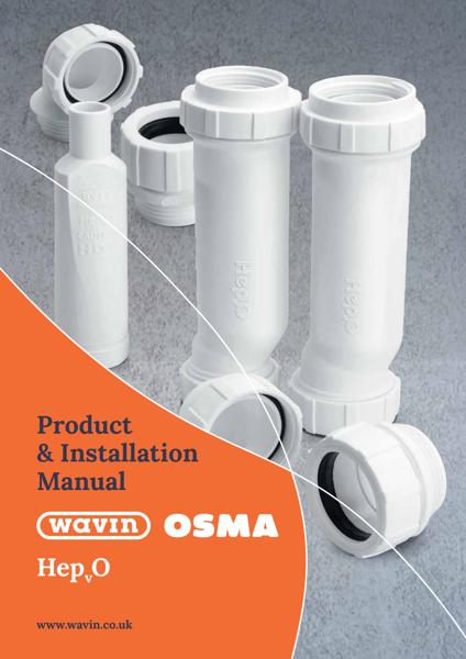 Wavin Osma HepvO UK Product & Installation Manual August 2025