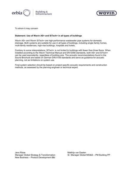 20251007 SiTech+ AS+ Statement