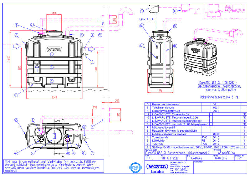 Tuotekuva - EuroREK NS2 SL PDF