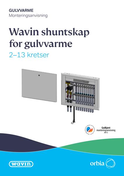 Shuntskap for gulvvarme
