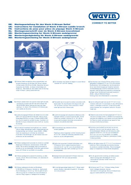 Montage-instructie X-Stream knevelinlaat 