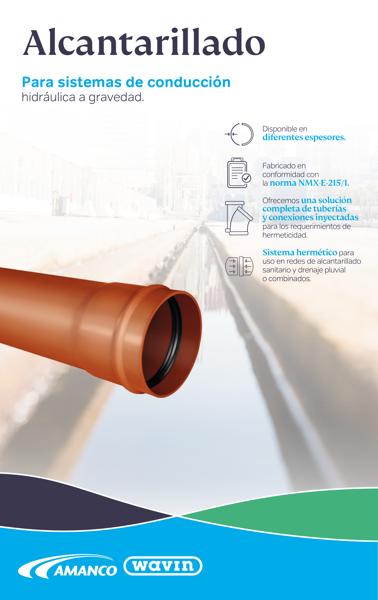 Hoja de producto Alcantarillado