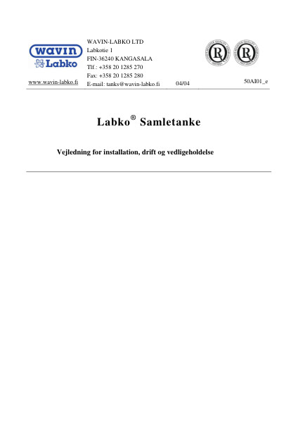 Labko® Samletanke