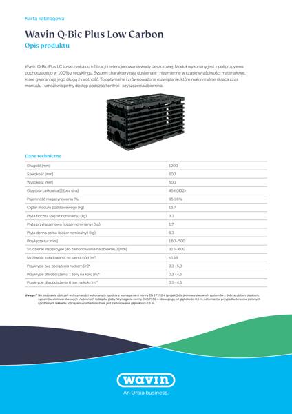 Q-Bic Plus_LC_2025_karta katalogowa
