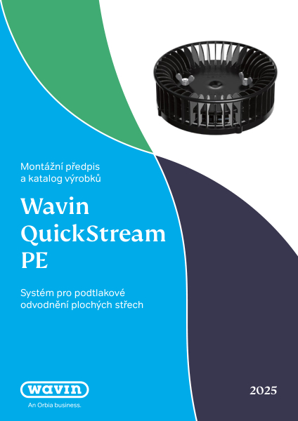 QuickStream PE - katalog výrobků a montážní předpis