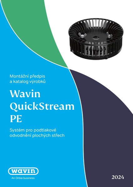 Wavin QuickStream PE - katalog výrobků, montážní předpis