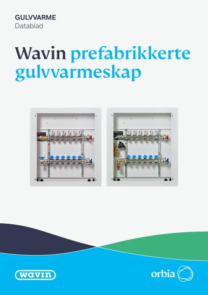 Wavin prefabrikkerte gulvvarmeskap