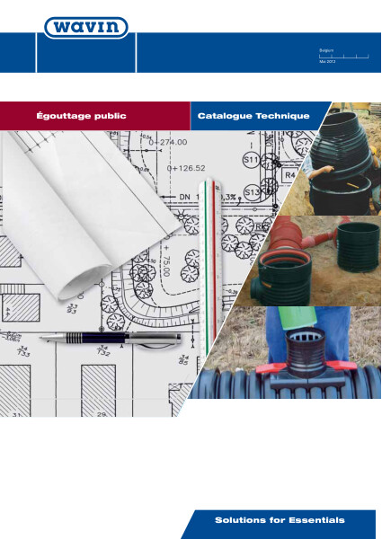 Catalogue technique Egouttage public
