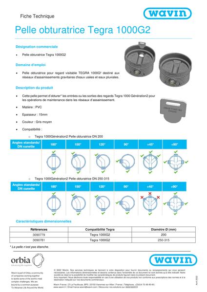 Fiche Technique - Pelle obturatrice