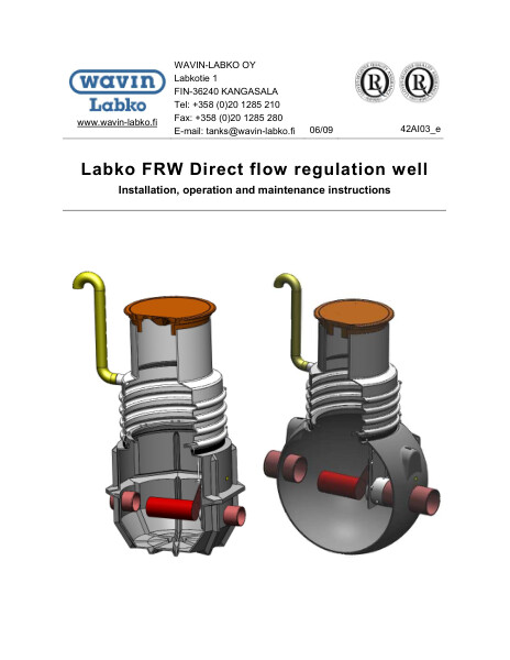 Labko FRW Direct flow regulation well