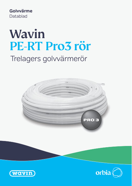 Wavin PE-RT Pro3 pipes