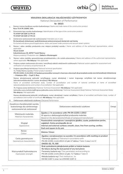 KDWU_093_3 Rury_TS_1warstwa _kanalizacja