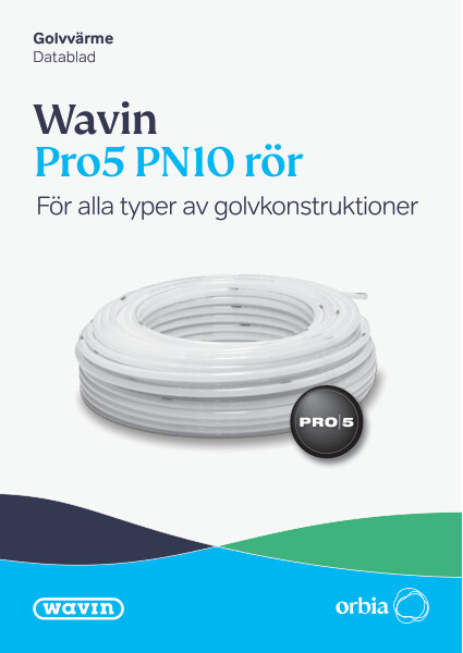 Wavin  PE-RT Pro5 pipes