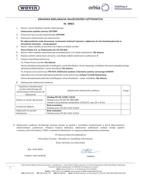 KDWU_099_2_Uniwersalny osadnik rynnowy SZTORM 