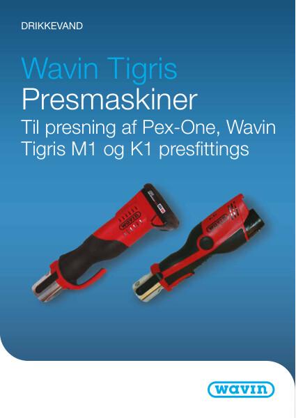Datablad - Wavin Tigris Presmaskiner