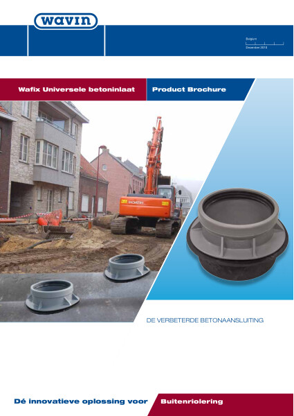 Product brochure Wafix Betoninlaat