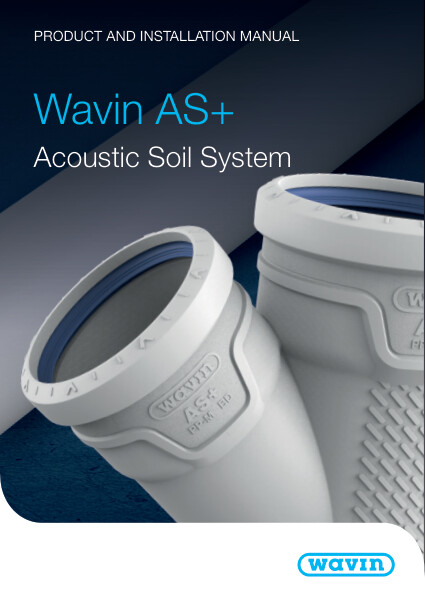 Wavin AS+ product and installation manual