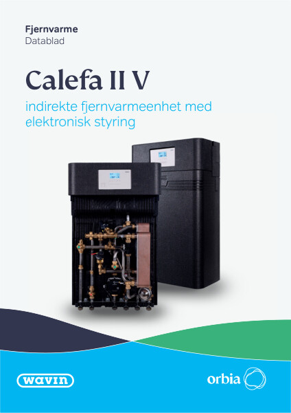 Calefa II V - Datablad