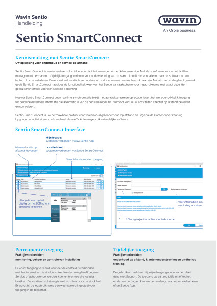 Handleiding Sentio SmartConnect