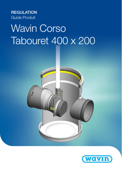 Brochure régulation Wavin Corso 400