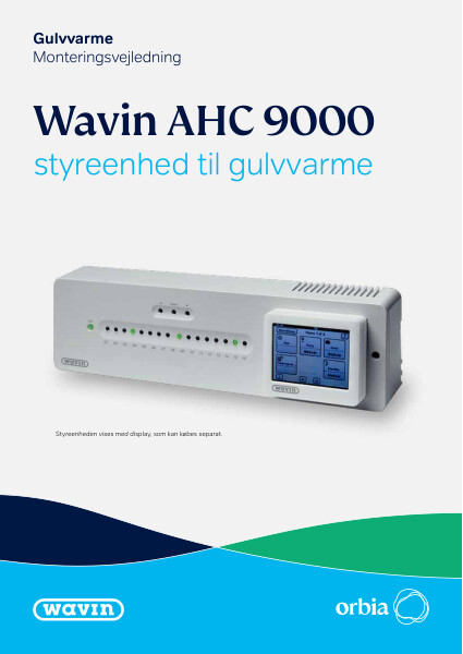 Wavin AHC 9000 styreenhed til gulvvarme 1-16 kredse