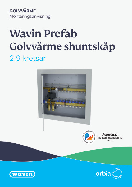 Prefab Golvvärme Shuntskåp