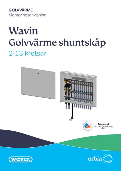 Prefab Golvvärme Shuntskåp