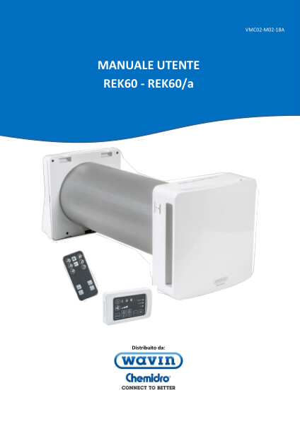 Manuale Utente REK60 - REK60/A