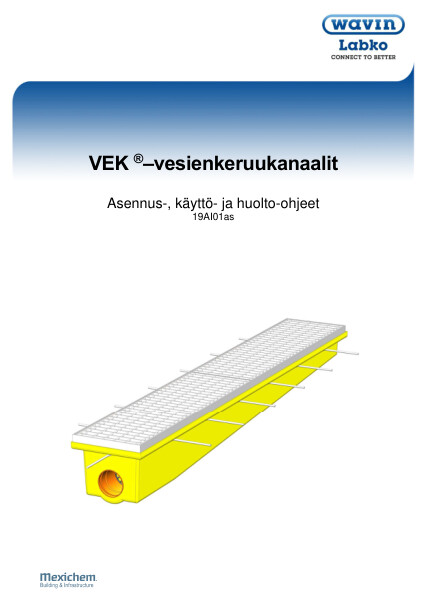 Asennus-, käyttö- ja huolto-ohje - Labko VEK