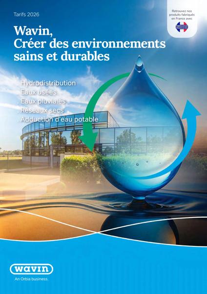 Wavin - Tarif Solutions Travaux Publics Bâtiment 2026