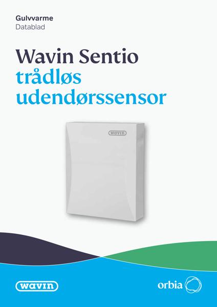 Datablad - Sentio trådløs udendørssensor